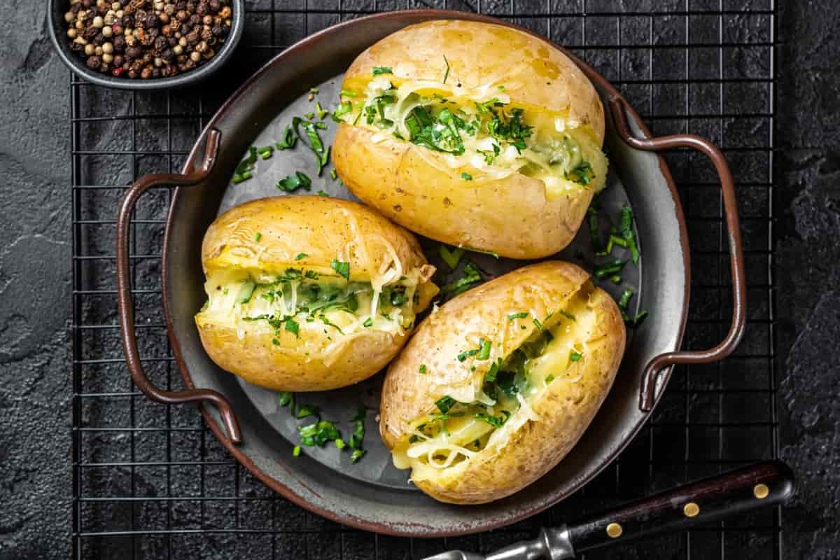 5 Recetas de papas al horno con diferentes ingredientes