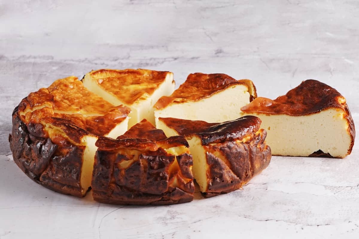 Tarta de queso o tarta vasca, un manjar español que debes probar